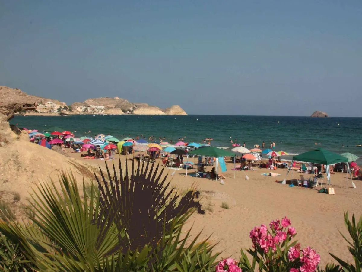 El Cid Apartamento Soleado Vista Panoramica Al Mar Y Piscina Comunitaria San Juan De Los Terreros Apartment