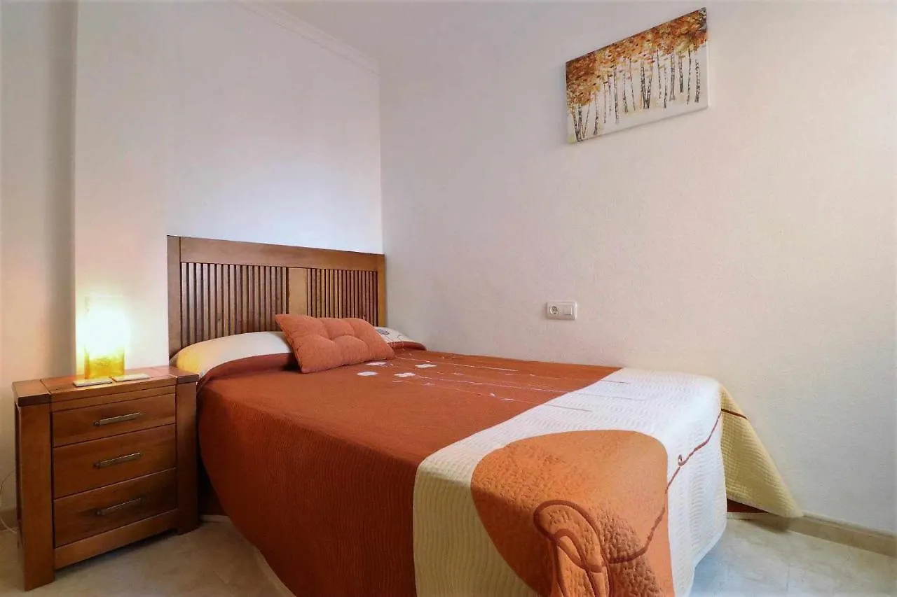 El Cid Apartamento Soleado Vista Panoramica Al Mar Y Piscina Comunitaria San Juan De Los Terreros Apartment