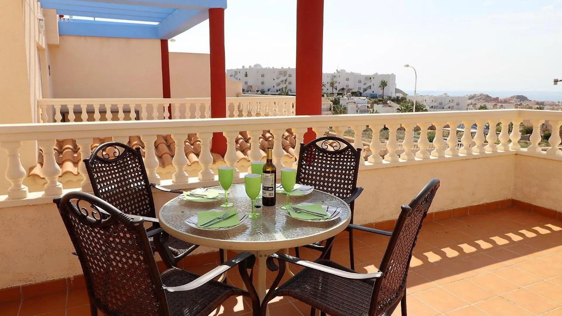 El Cid Apartamento Soleado Vista Panoramica Al Mar Y Piscina Comunitaria San Juan De Los Terreros Spain